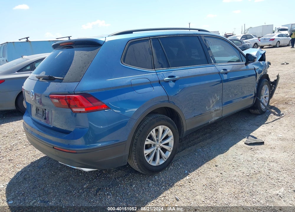 2019 VOLKSWAGEN TIGUAN 2.0T S VIN: 3VV1B7AX1KM184496