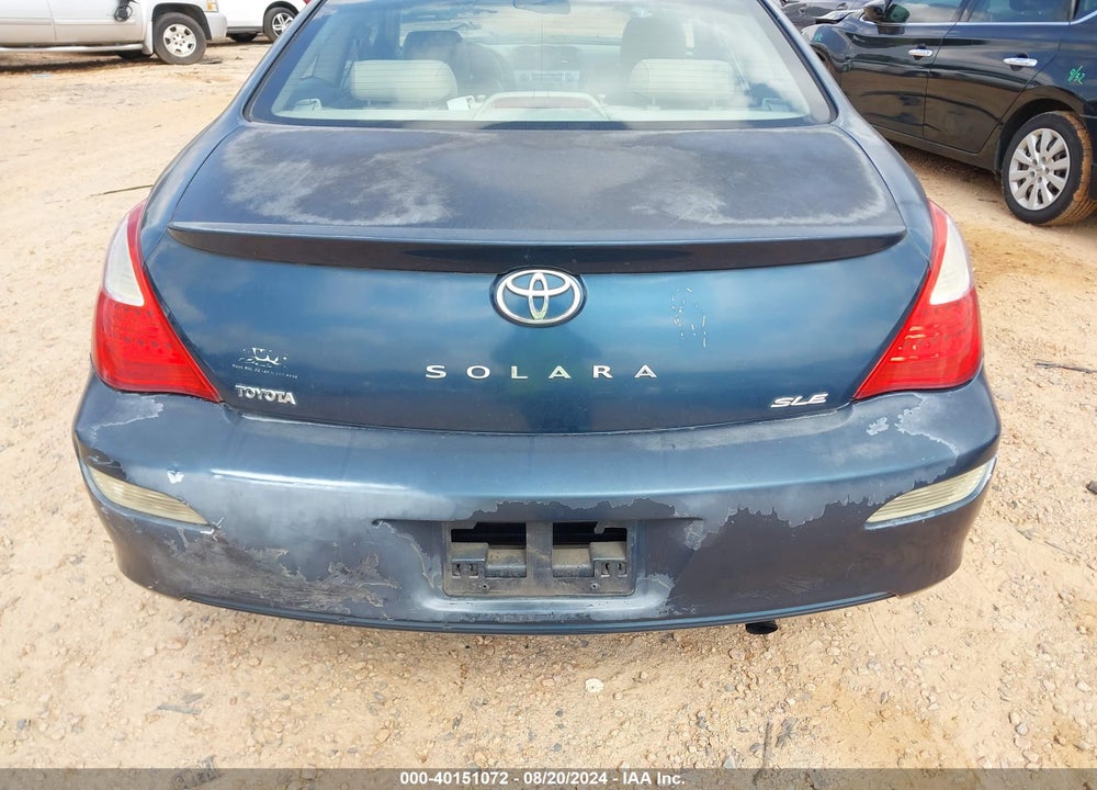 2007 TOYOTA CAMRY SOLARA VIN: 4T1CE30P07U753703