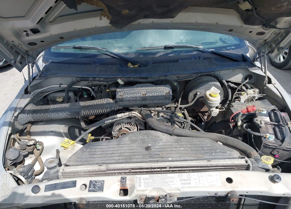 2001 DODGE RAM 1500 ST VIN: 3B7HC13Z41G243625