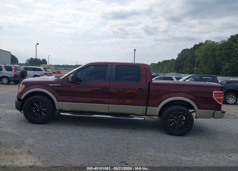 2010 FORD F-150 LARIAT VIN: 1FTFW1CV9AFA40498