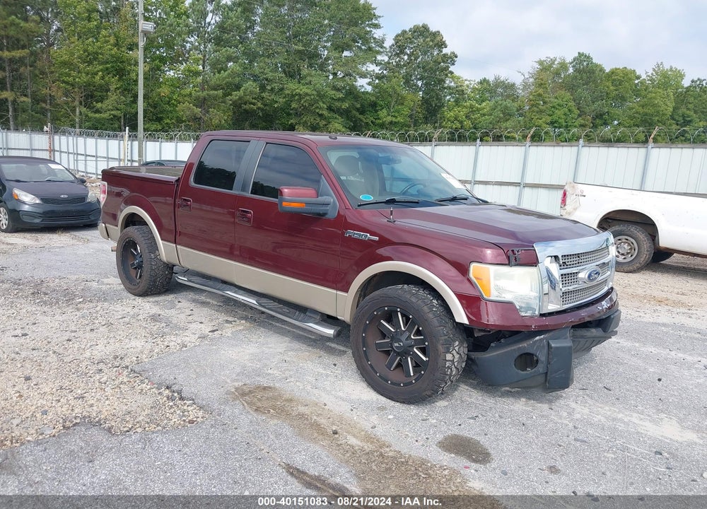 2010 FORD F-150 LARIAT VIN: 1FTFW1CV9AFA40498