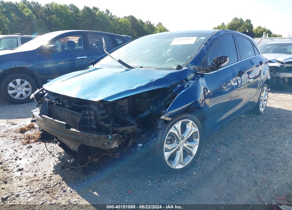 2014 HYUNDAI ELANTRA GT VIN: KMHD35LH7EU189104
