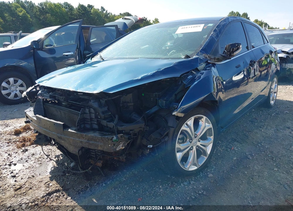 2014 HYUNDAI ELANTRA GT VIN: KMHD35LH7EU189104