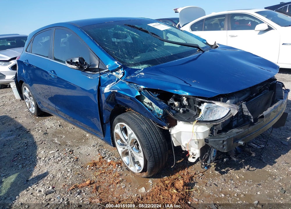 2014 HYUNDAI ELANTRA GT VIN: KMHD35LH7EU189104