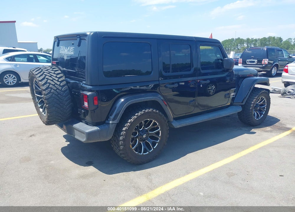 2020 JEEP WRANGLER UNLIMITED SAHARA 4X4 VIN: 1C4HJXENXLW133069