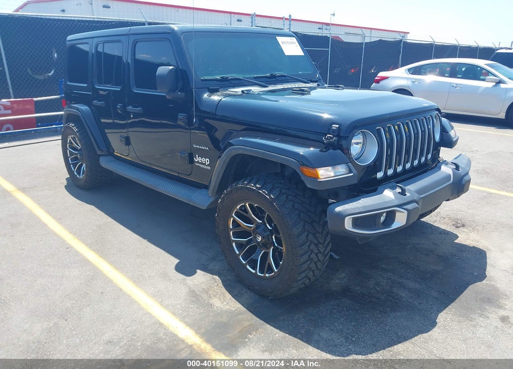 2020 JEEP WRANGLER UNLIMITED SAHARA 4X4 VIN: 1C4HJXENXLW133069