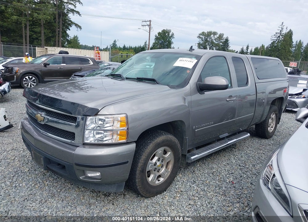 2008 CHEVROLET SILVERADO 1500 LTZ VIN: 2GCEK19J181239395