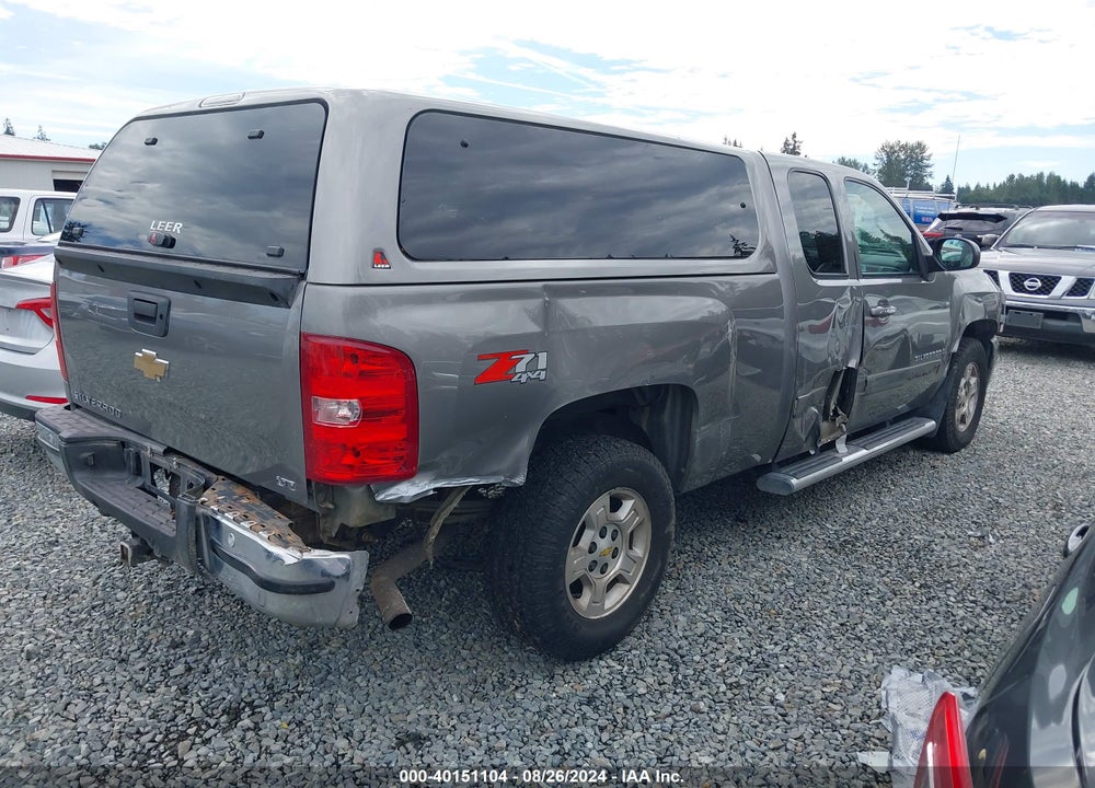 2008 CHEVROLET SILVERADO 1500 LTZ VIN: 2GCEK19J181239395