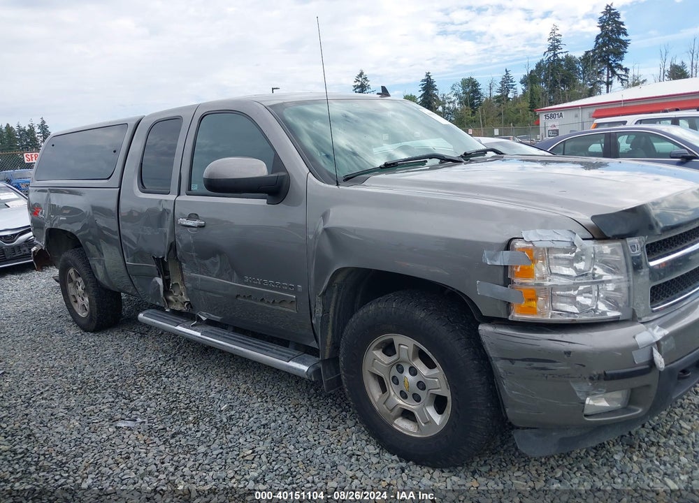 2008 CHEVROLET SILVERADO 1500 LTZ VIN: 2GCEK19J181239395
