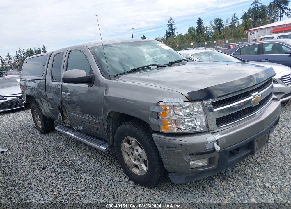 2008 CHEVROLET SILVERADO 1500 LTZ VIN: 2GCEK19J181239395