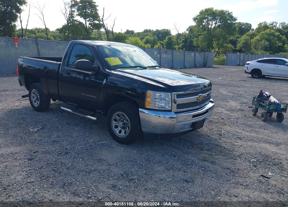 2012 CHEVROLET SILVERADO 1500 WORK TRUCK VIN: 1GCNCPEX7CZ300811