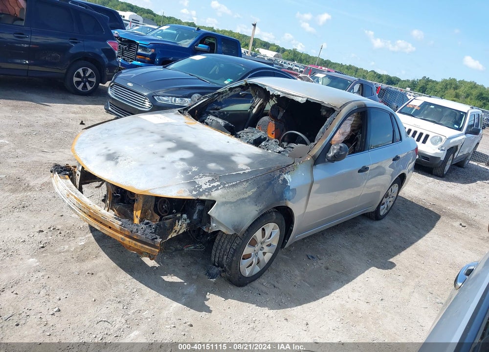 2008 SUBARU IMPREZA 2.5I VIN: JF1GE61688H515031