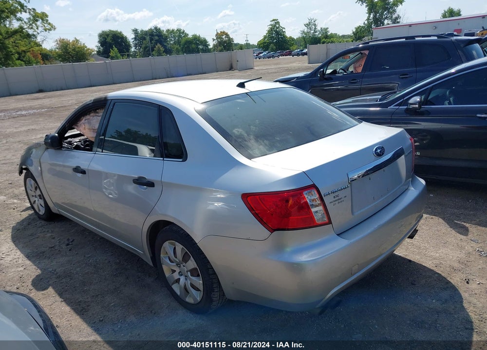 2008 SUBARU IMPREZA 2.5I VIN: JF1GE61688H515031