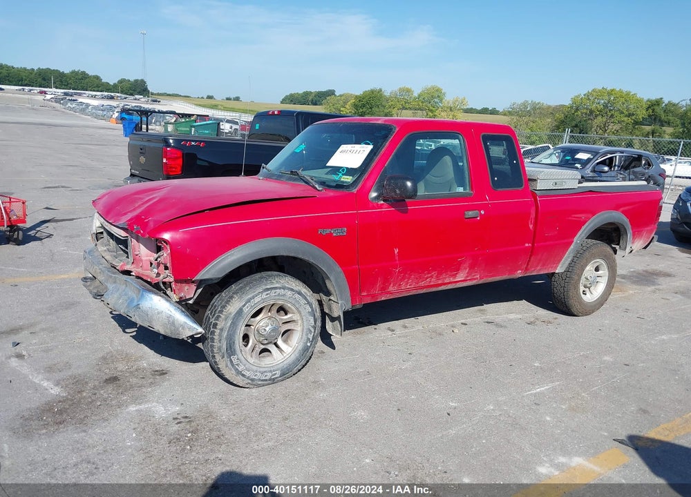 2000 FORD RANGER XL/XLT VIN: 1FTZR15VXYPB11911