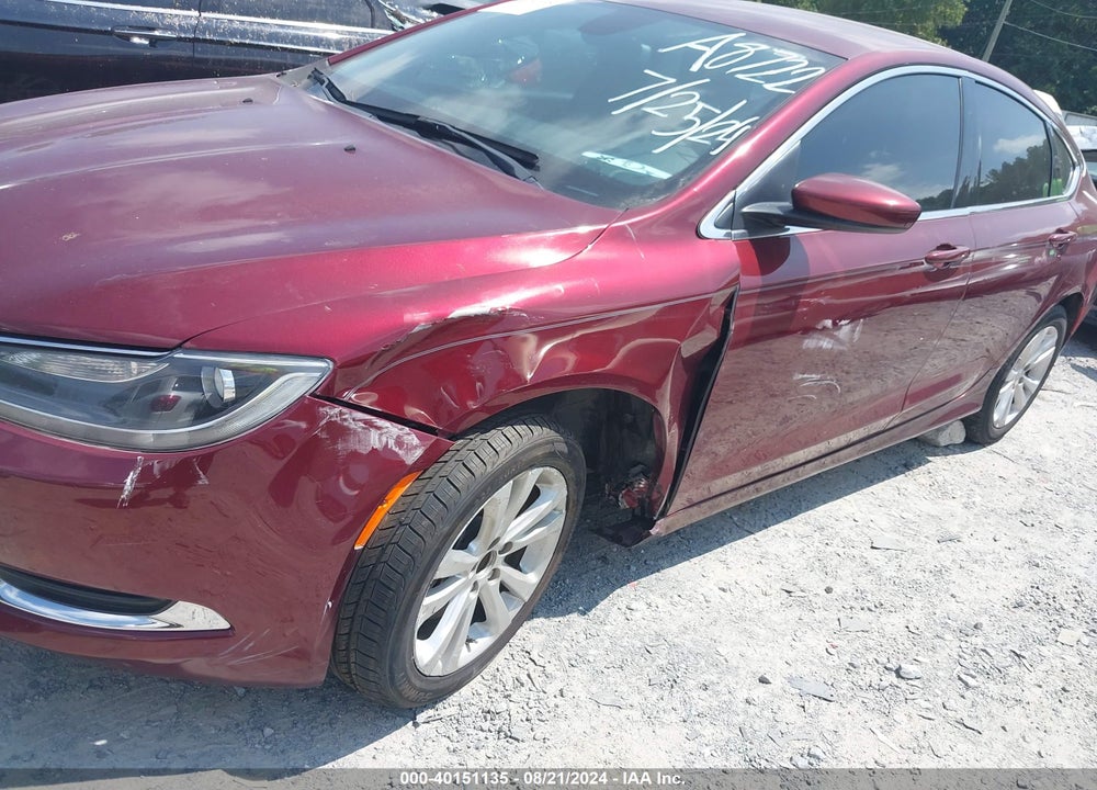 2015 CHRYSLER 200 LIMITED VIN: 1C3CCCAB1FN628722