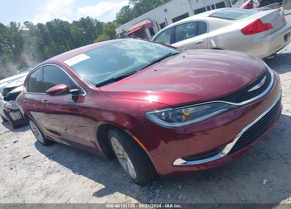 2015 CHRYSLER 200 LIMITED VIN: 1C3CCCAB1FN628722