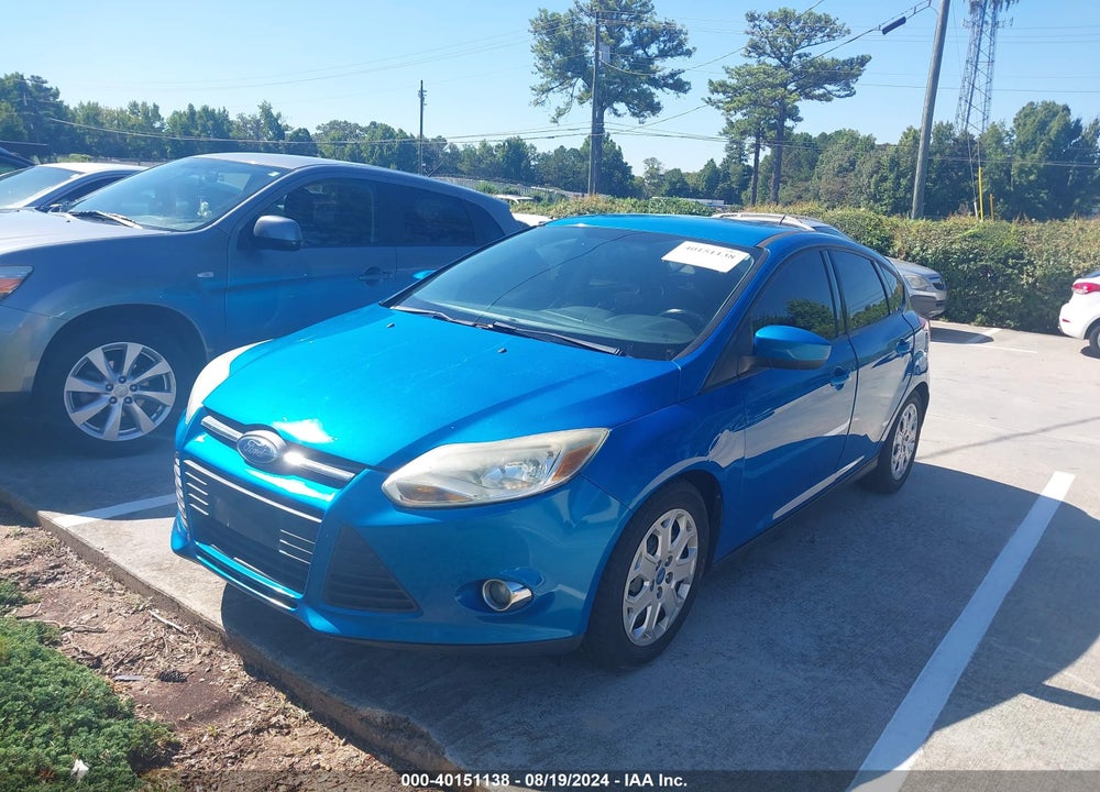 2012 FORD FOCUS SE VIN: 1FAHP3K29CL167724