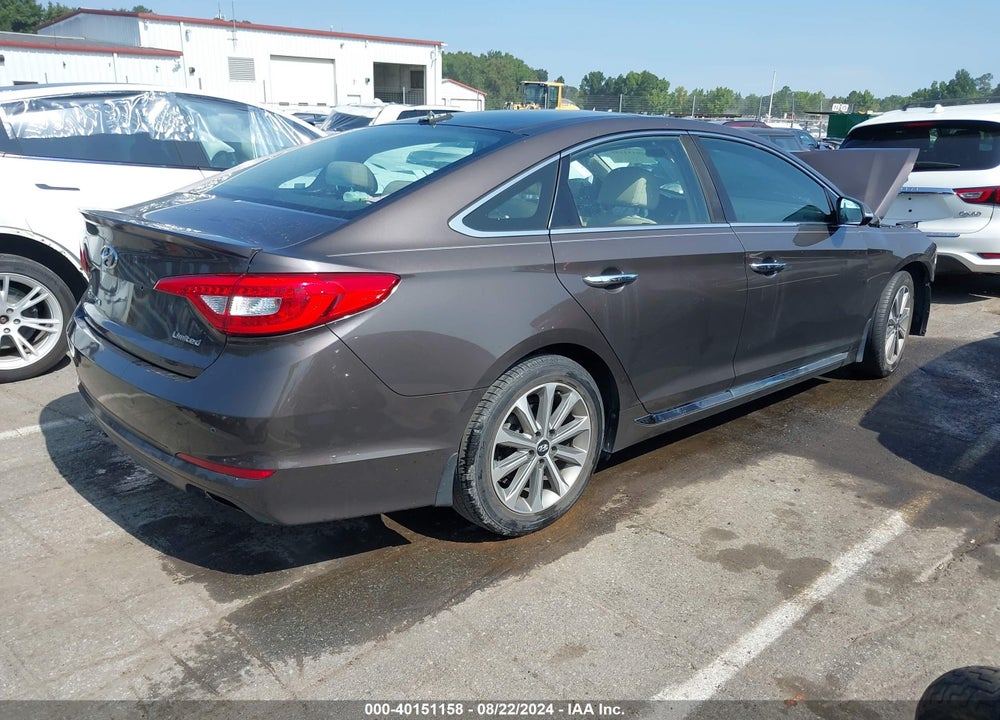 2016 HYUNDAI SONATA LIMITED VIN: 5NPE34AF5GH322444