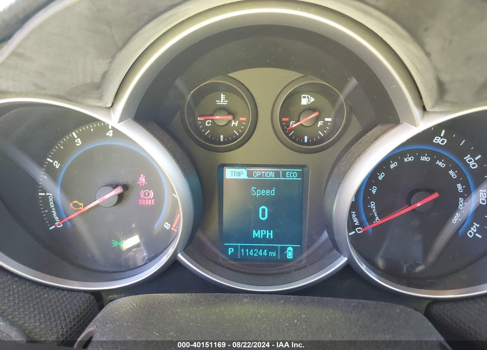 2014 CHEVROLET CRUZE ECO AUTO VIN: 1G1PH5SB4E7476858