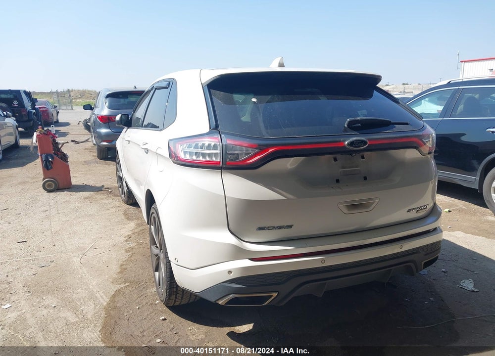 2015 FORD EDGE SPORT VIN: 2FMTK3AP6FBC38961