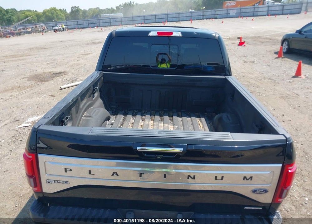 2016 FORD F-150 PLATINUM VIN: 1FTEW1EFXGFB38479