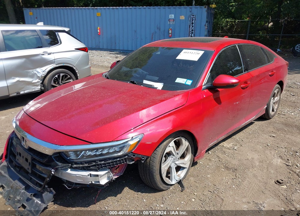 2018 HONDA ACCORD EX-L VIN: 1HGCV1F52JA095178