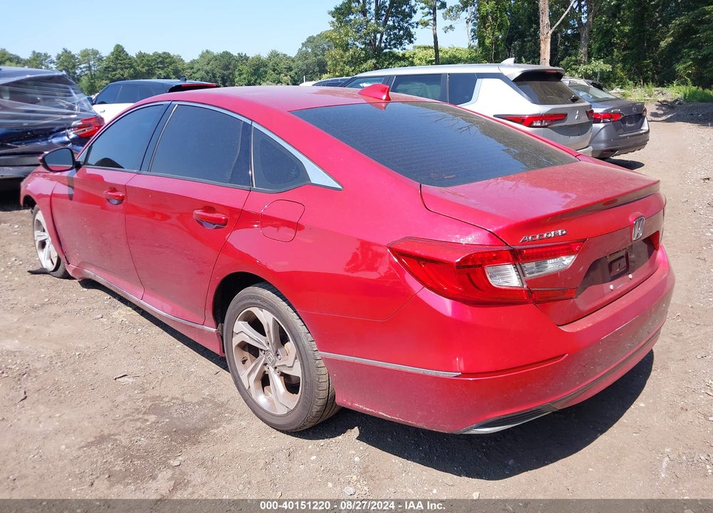 2018 HONDA ACCORD EX-L VIN: 1HGCV1F52JA095178