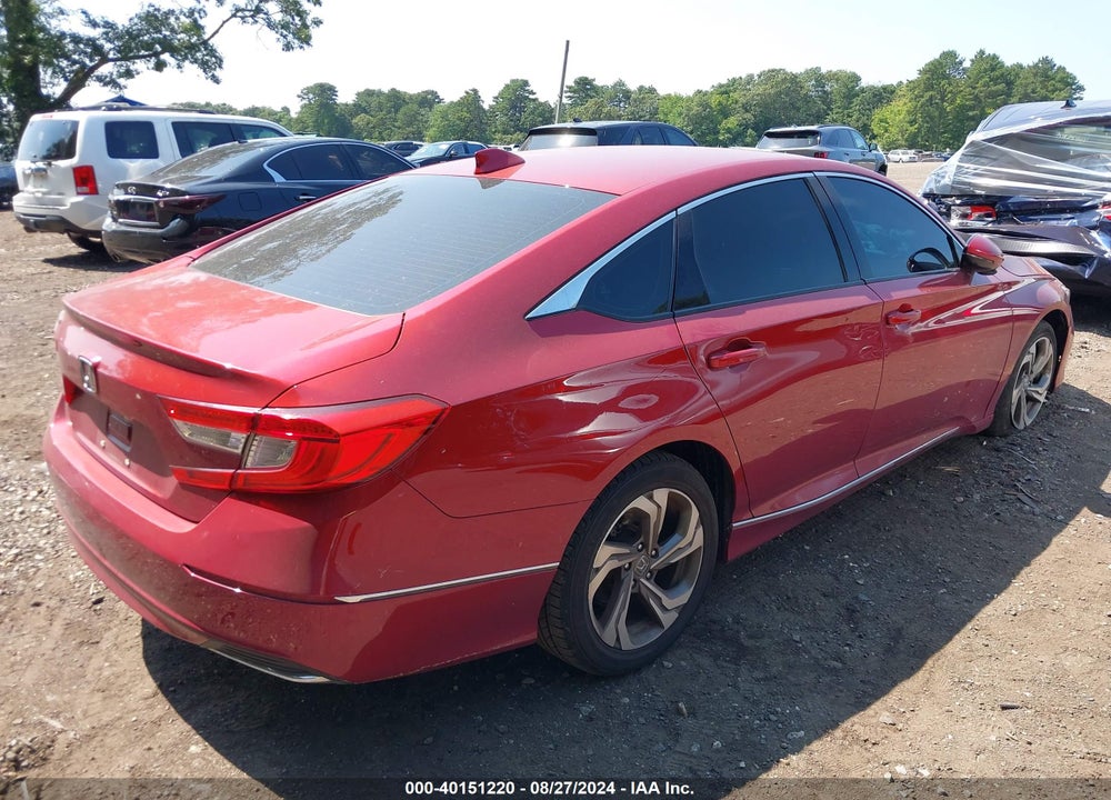 2018 HONDA ACCORD EX-L VIN: 1HGCV1F52JA095178