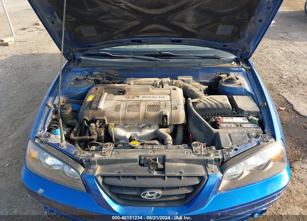 2004 HYUNDAI ELANTRA GLS/GT VIN: KMHDN46D84U737316