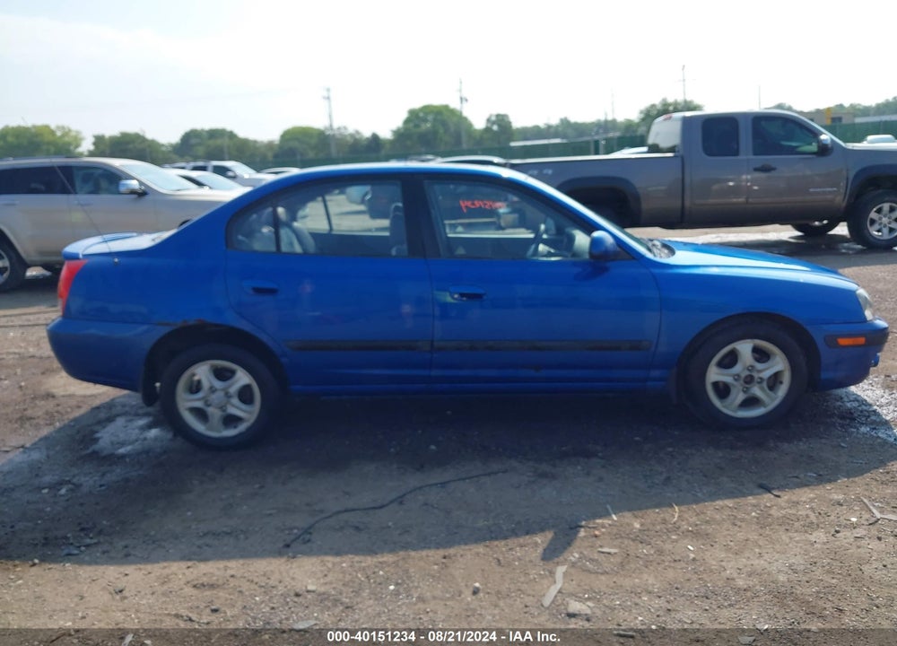 2004 HYUNDAI ELANTRA GLS/GT VIN: KMHDN46D84U737316