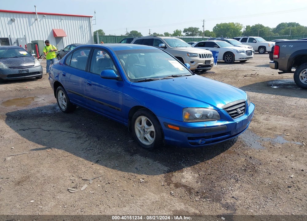 2004 HYUNDAI ELANTRA GLS/GT VIN: KMHDN46D84U737316