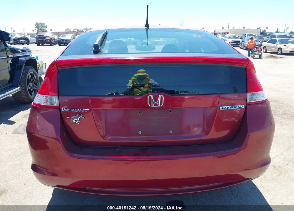 2010 HONDA INSIGHT LX VIN: JHMZE2H5XAS018952
