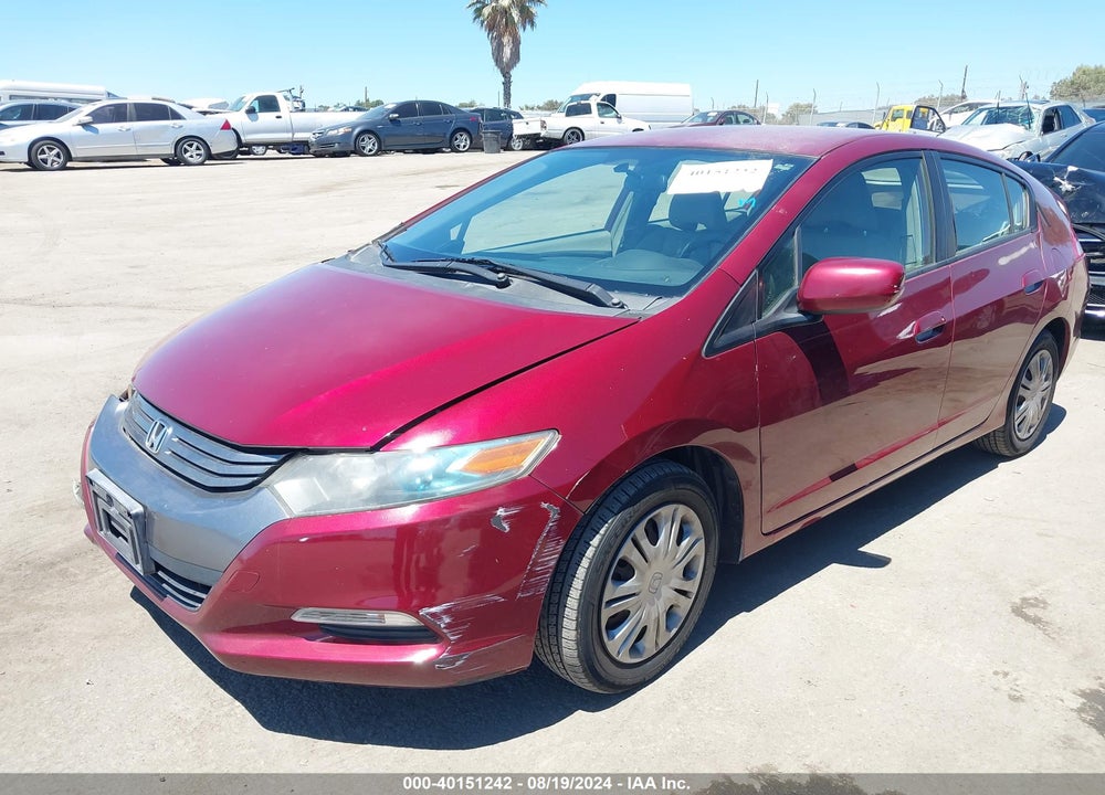 2010 HONDA INSIGHT LX VIN: JHMZE2H5XAS018952