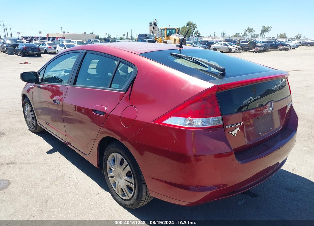 2010 HONDA INSIGHT LX VIN: JHMZE2H5XAS018952