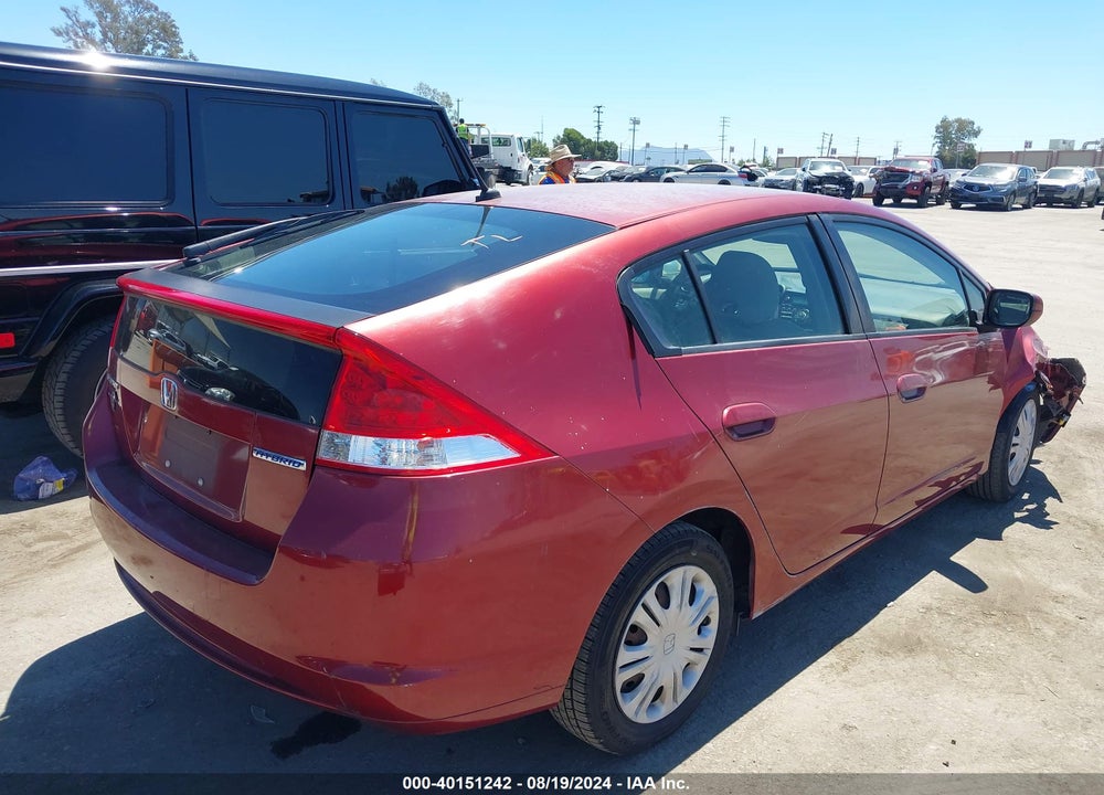 2010 HONDA INSIGHT LX VIN: JHMZE2H5XAS018952