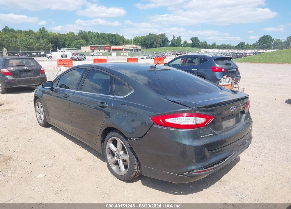 2015 FORD FUSION SE VIN: 3FA6P0H73FR134765