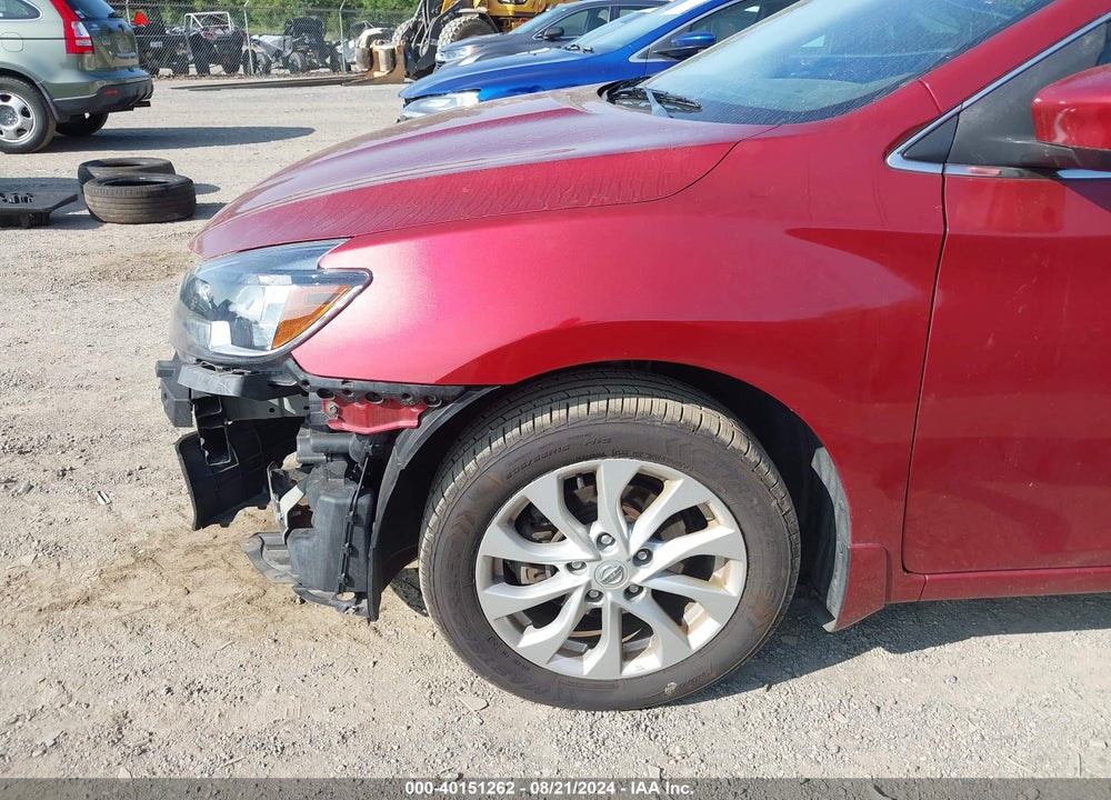 2017 NISSAN SENTRA SV VIN: 3N1AB7AP2HY281077
