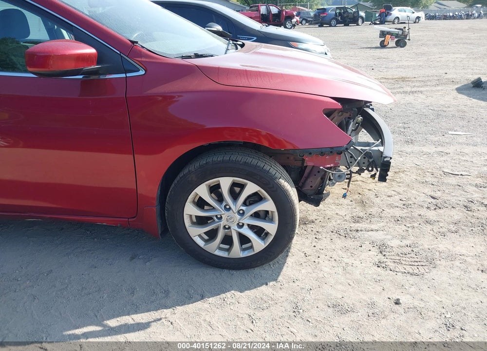 2017 NISSAN SENTRA SV VIN: 3N1AB7AP2HY281077