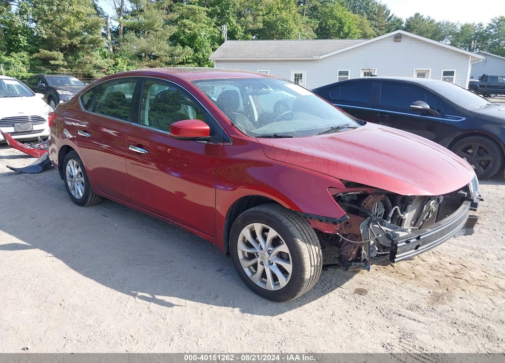 2017 NISSAN SENTRA SV VIN: 3N1AB7AP2HY281077