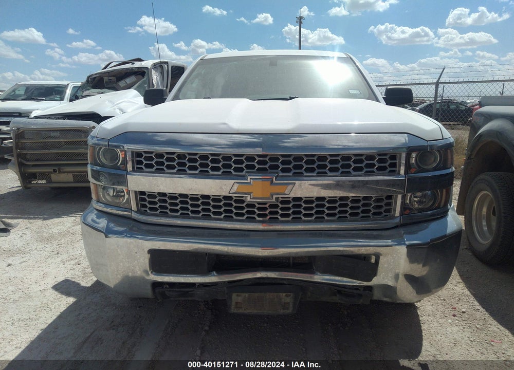 2019 CHEVROLET SILVERADO 2500HD WT VIN: 1GC1CREG6KF121167