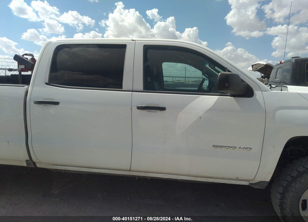 2019 CHEVROLET SILVERADO 2500HD WT VIN: 1GC1CREG6KF121167