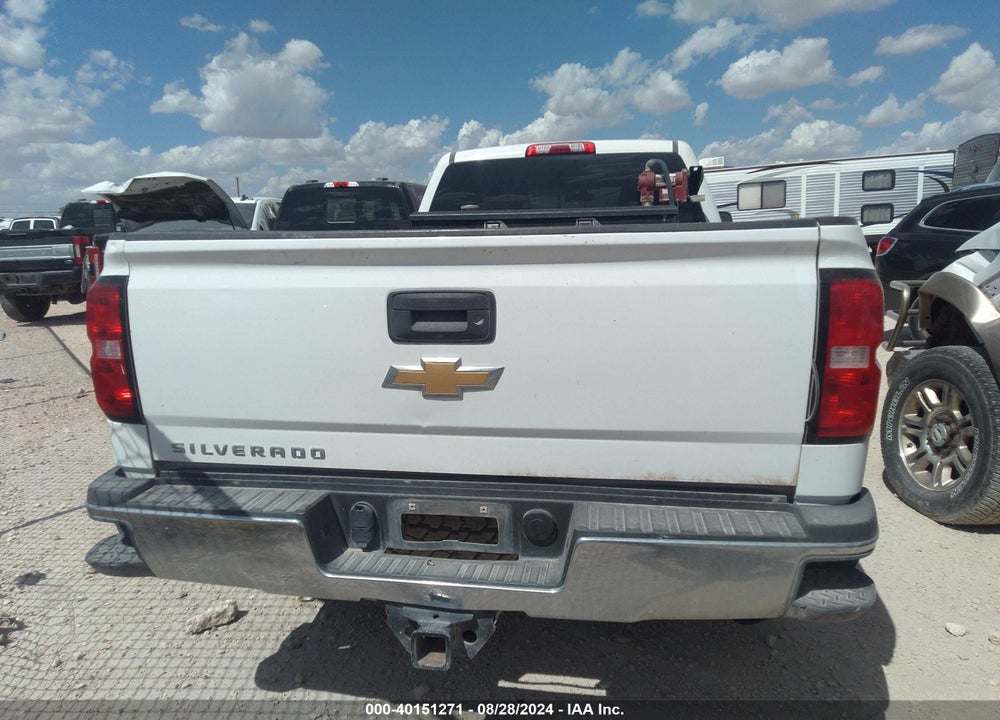 2019 CHEVROLET SILVERADO 2500HD WT VIN: 1GC1CREG6KF121167