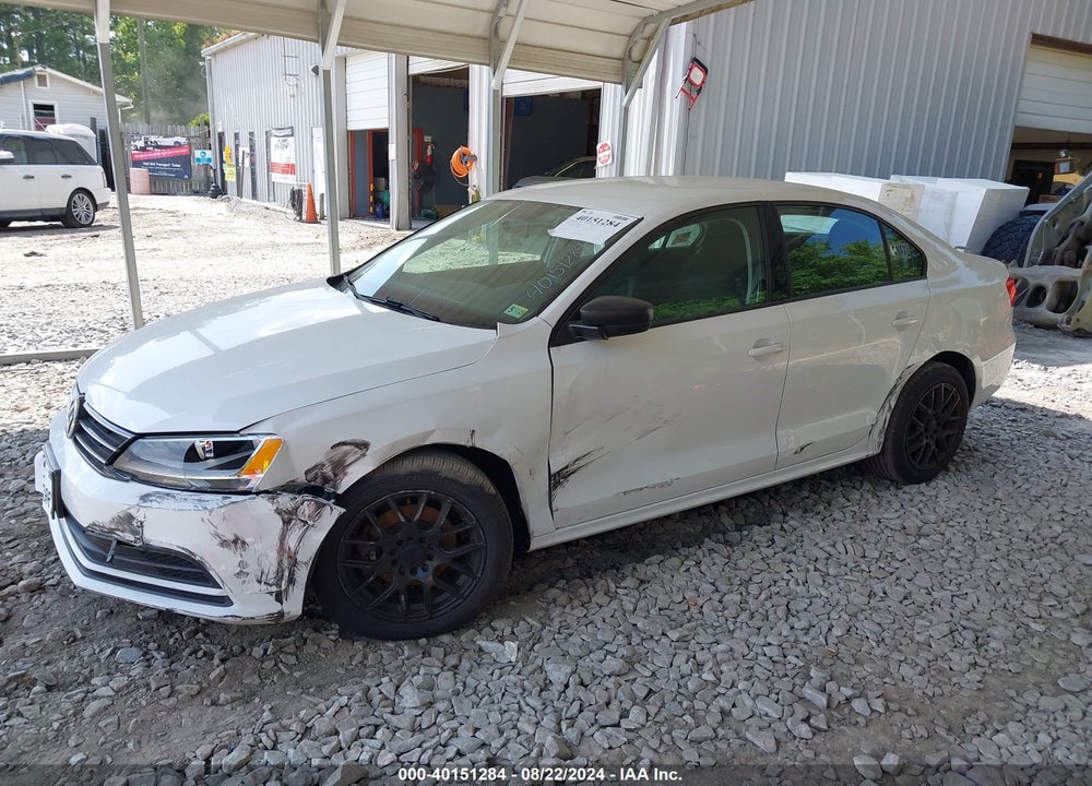 2015 VOLKSWAGEN JETTA 2.0L S VIN: 3VW1K7AJ4FM256076