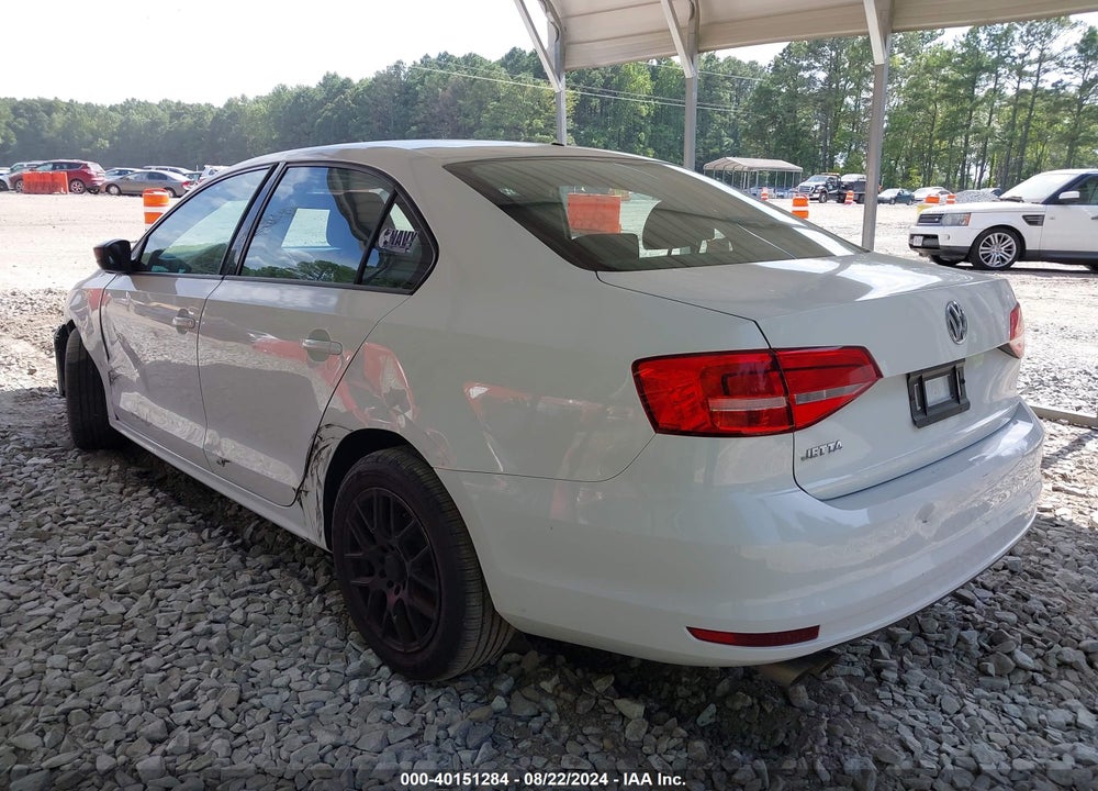 2015 VOLKSWAGEN JETTA 2.0L S VIN: 3VW1K7AJ4FM256076