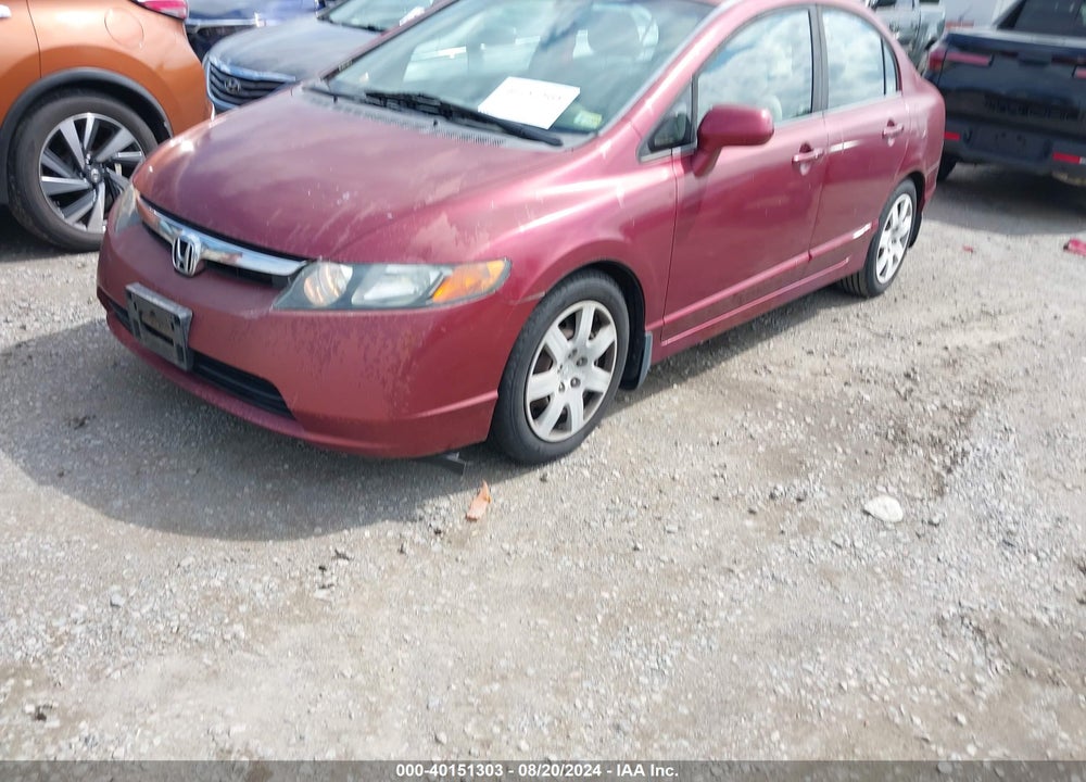 2008 HONDA CIVIC SDN VIN: 1HGFA16528L081403