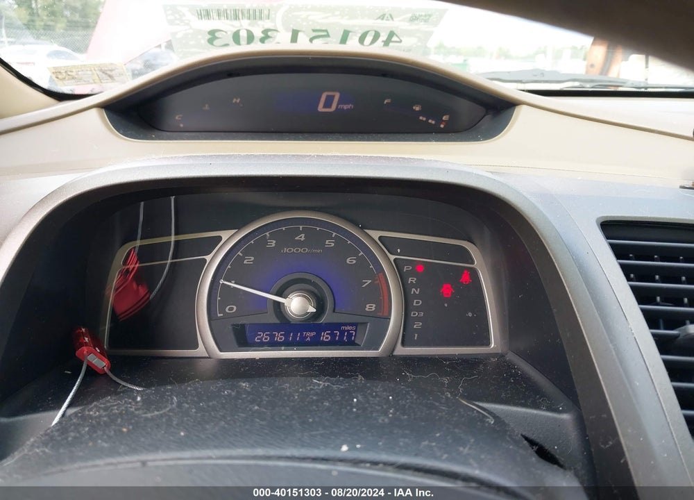 2008 HONDA CIVIC SDN VIN: 1HGFA16528L081403