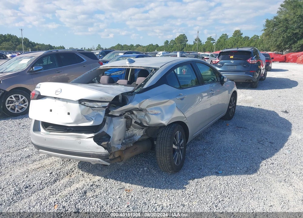 2021 NISSAN VERSA SV XTRONIC CVT VIN: 3N1CN8EV5ML891951