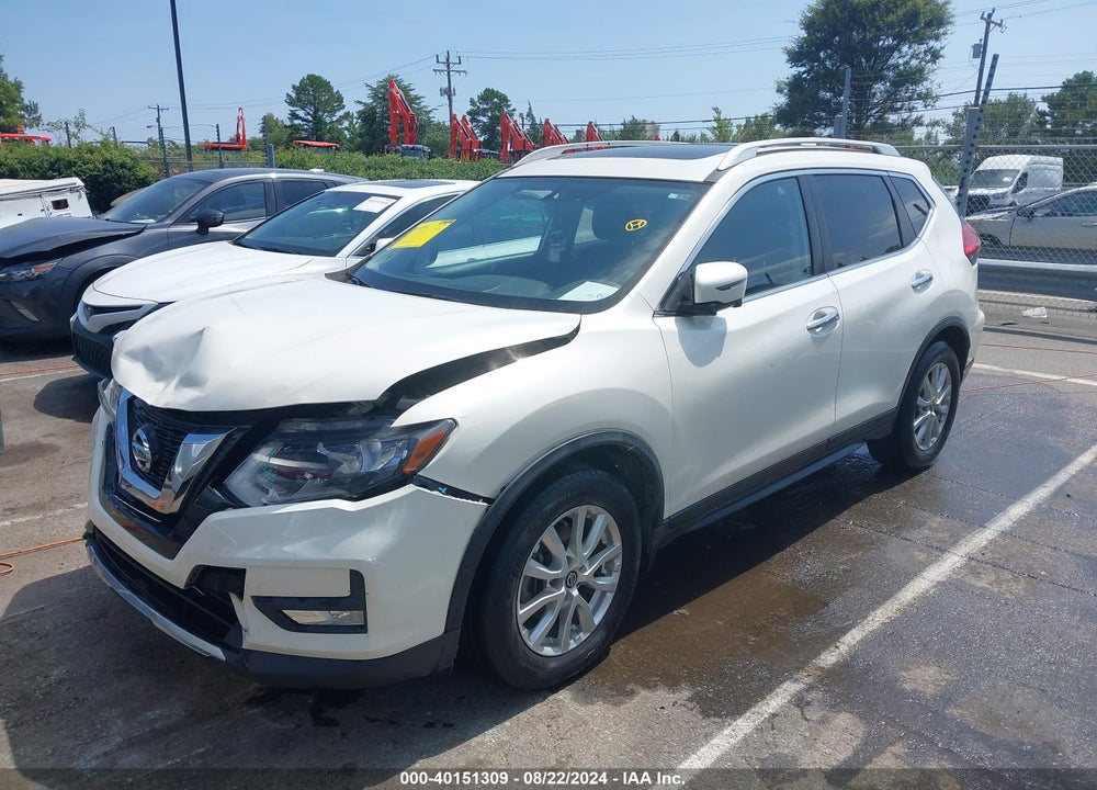2017 NISSAN ROGUE SV VIN: JN8AT2MT6HW132009