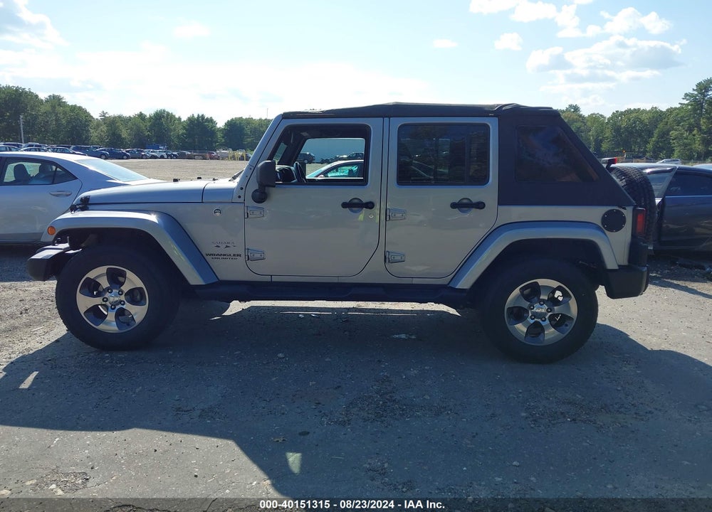 2017 JEEP WRANGLER UNLIMITED SAHARA VIN: 1C4BJWEG0HL668132