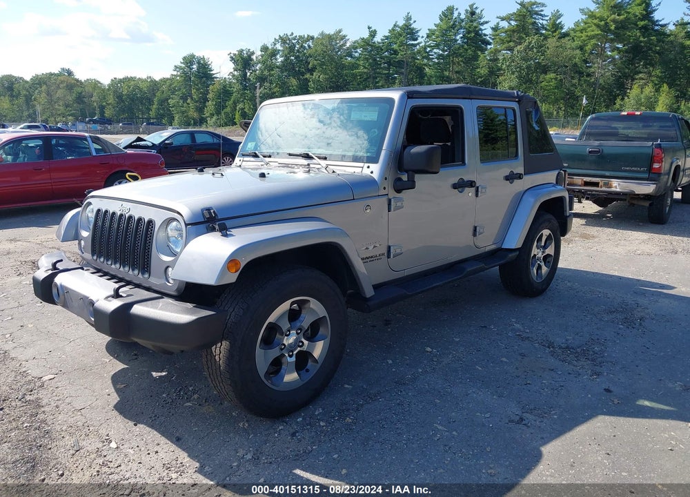 2017 JEEP WRANGLER UNLIMITED SAHARA VIN: 1C4BJWEG0HL668132